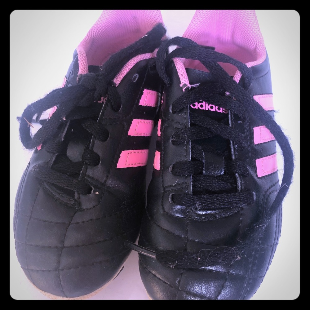 Adidas little girl soccer shoes